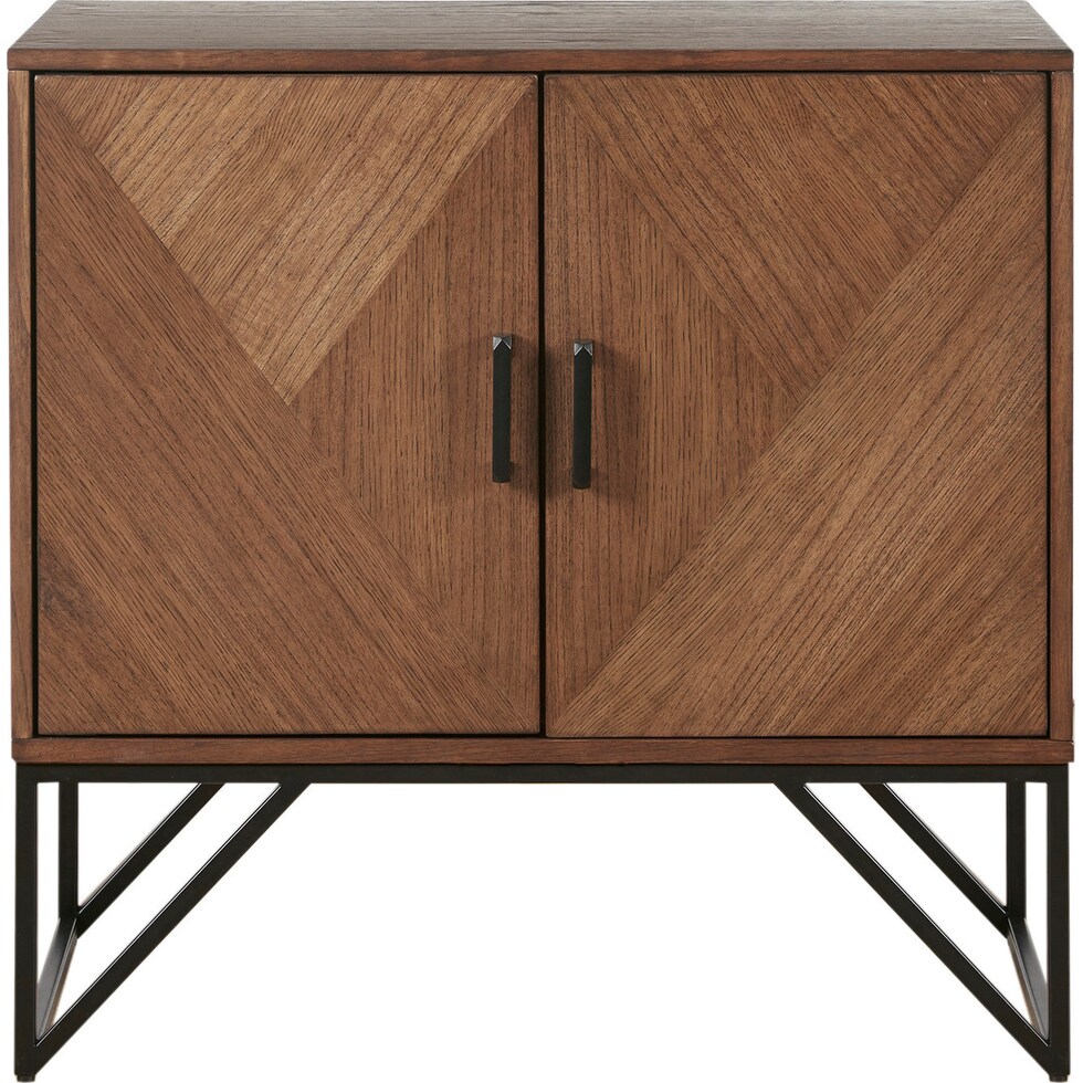 gloria light brown accent cabinet   