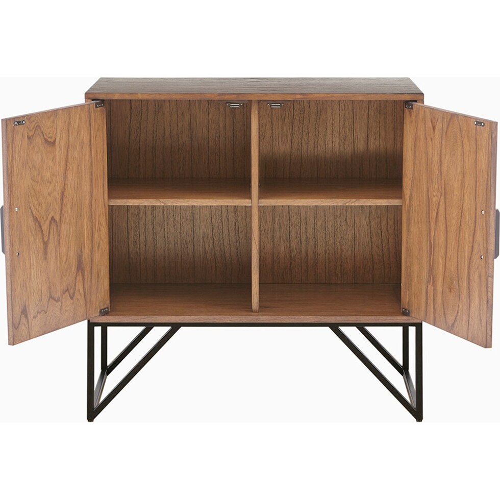 gloria light brown accent cabinet   