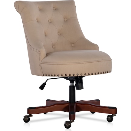 Gloria Office Chair - Beige