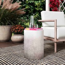 gloucester gray side table   