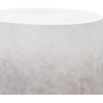 gloucester gray side table   