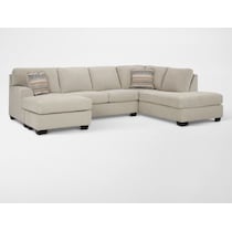 glynn cove neutral sectional   