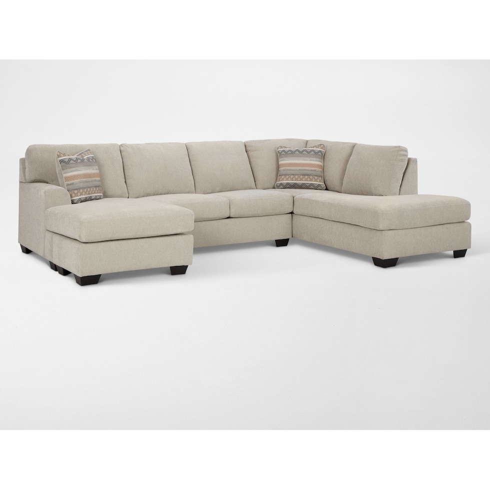 glynn cove neutral sectional   