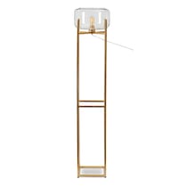 gold up gold floor lamp   
