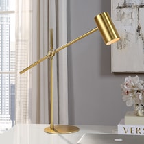 gold lamp   