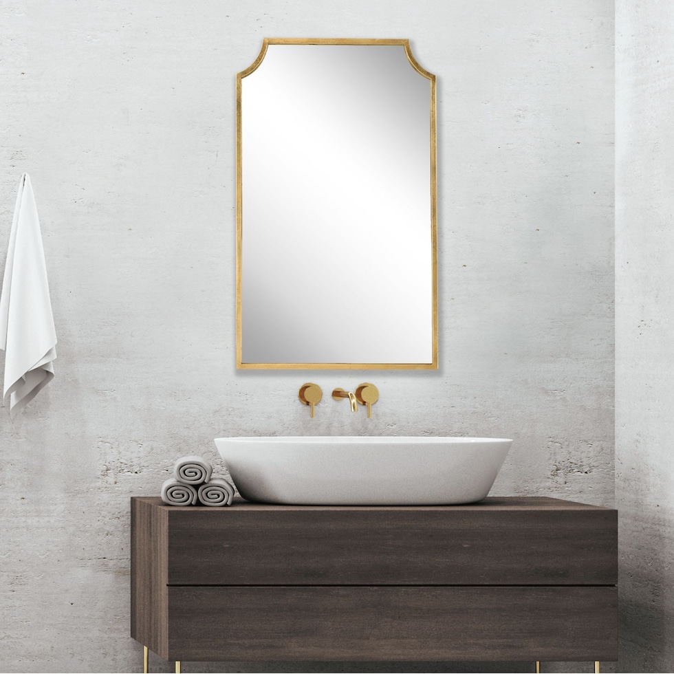gold mirror   
