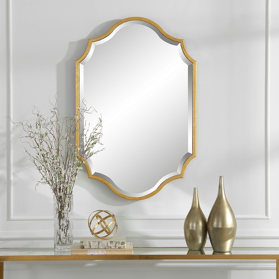 gold mirror   