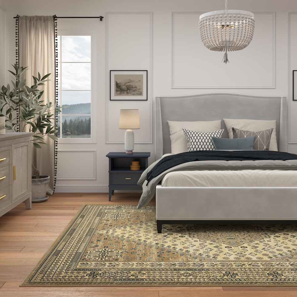 gold rug   