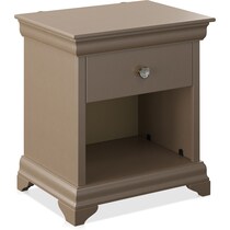 golda dark brown nightstand   
