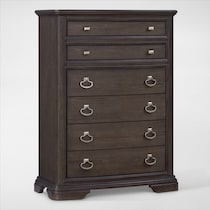 grace bedroom dark brown  pc king bedroom   