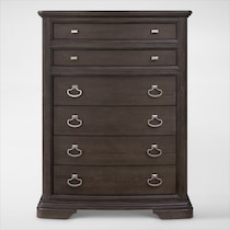 grace bedroom dark brown  pc king bedroom   