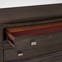 grace bedroom dark brown  pc king bedroom   