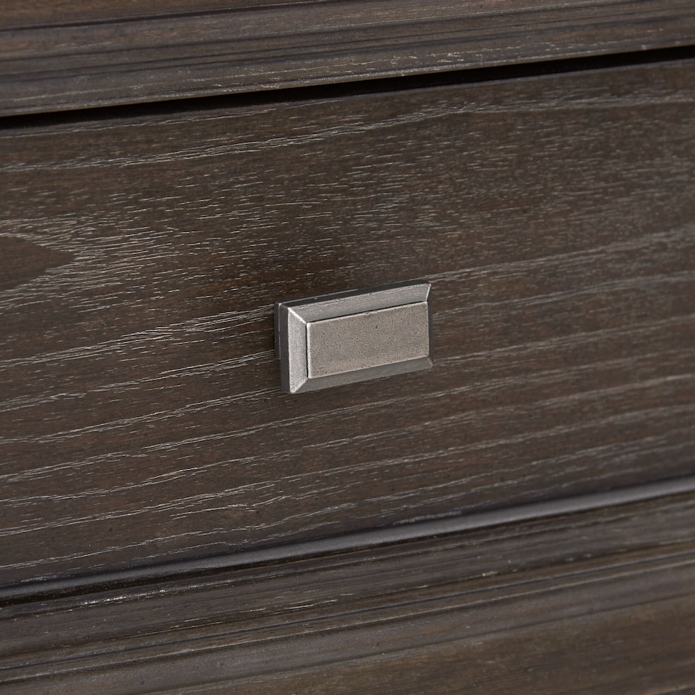 grace bedroom dark brown  pc king bedroom   
