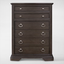 grace bedroom dark brown chest   