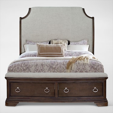 Grace Upholstered Storage Bed