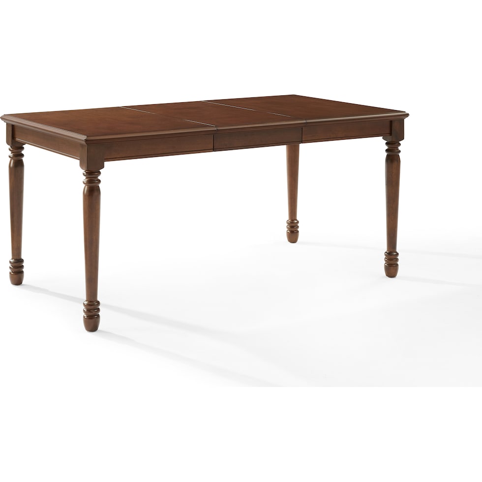 gracie brown dining table   