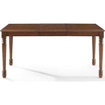 gracie brown dining table   