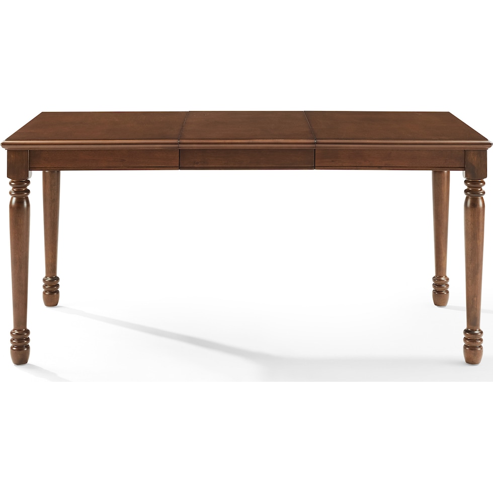 gracie brown dining table   