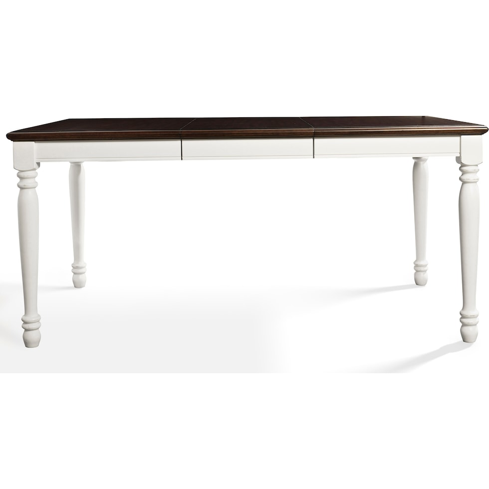 gracie white dining table   