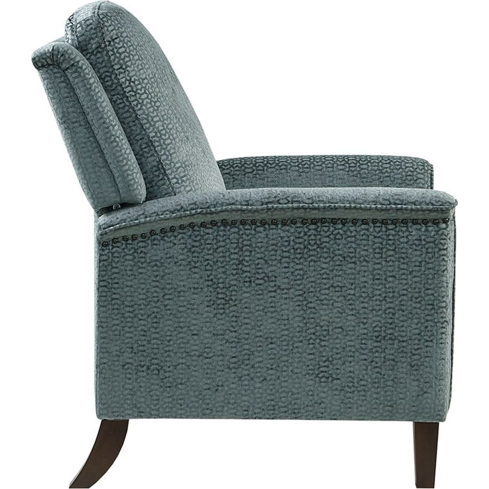 grafton gray recliner   