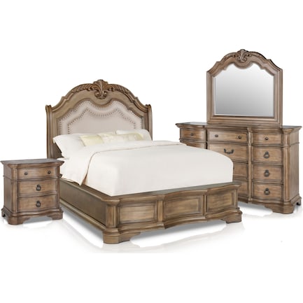 Gramercy Park 6 Piece Bedroom Set With, Value City Furniture Bedroom Chests