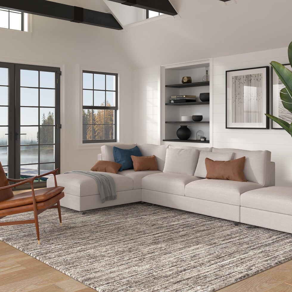granada brown and beige rug   