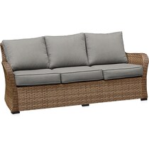 grand haven gray outdoor sofa   