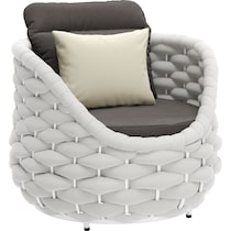 grand isle gray outdoor chair   