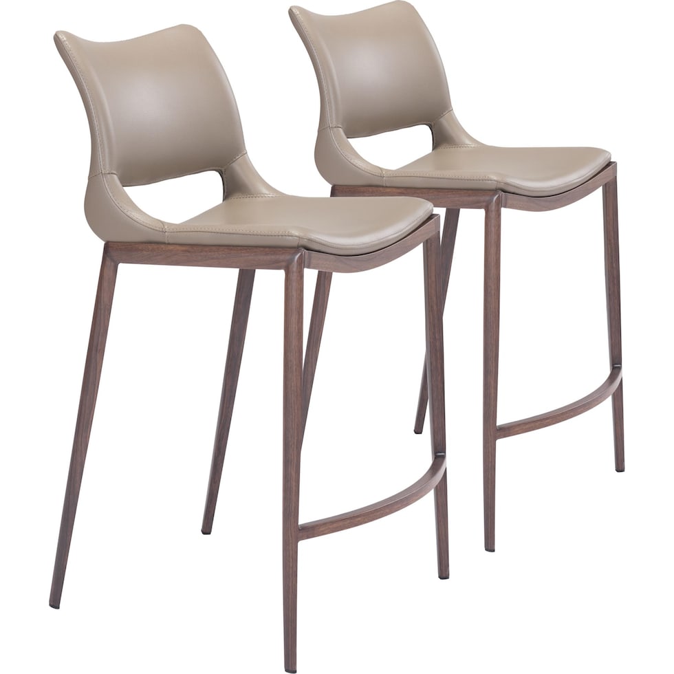 granger light brown counter height stool   