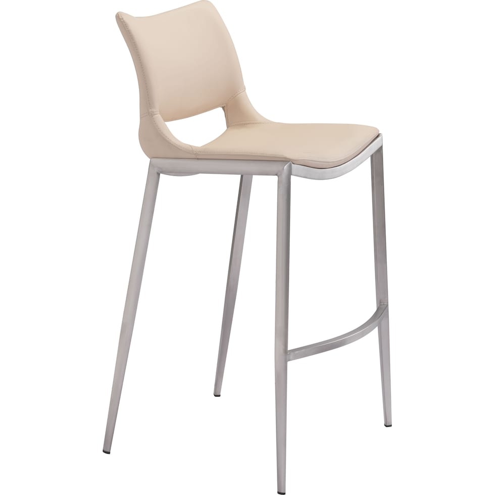 granger pink bar stool   