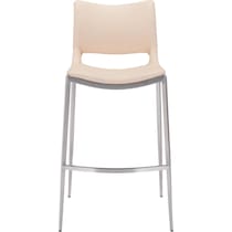 granger pink bar stool   