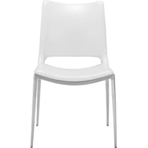 granger white dining chair   
