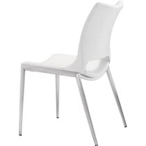 granger white dining chair   