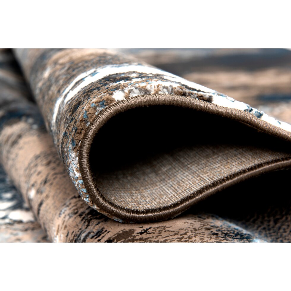 gray and brown rug   