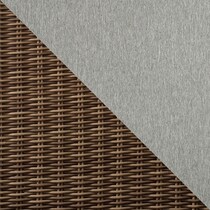 gray and brown swatch  