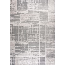 gray and white area rug  x    