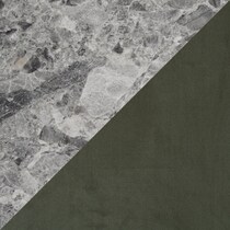 gray marble olive natural legs swatch  