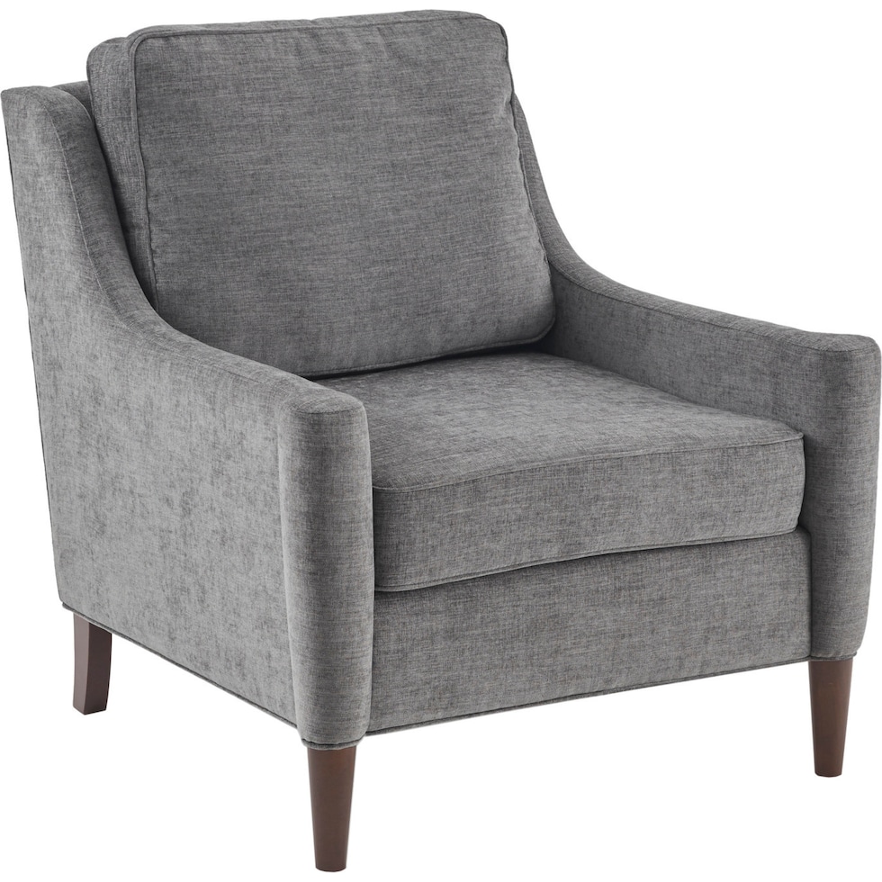 gray accent chair   