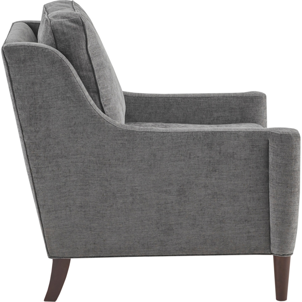 gray accent chair   