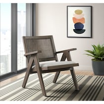 gray accent chair   