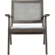 gray accent chair   