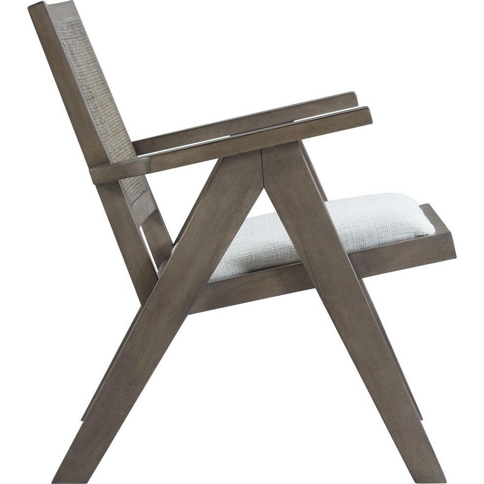 gray accent chair   