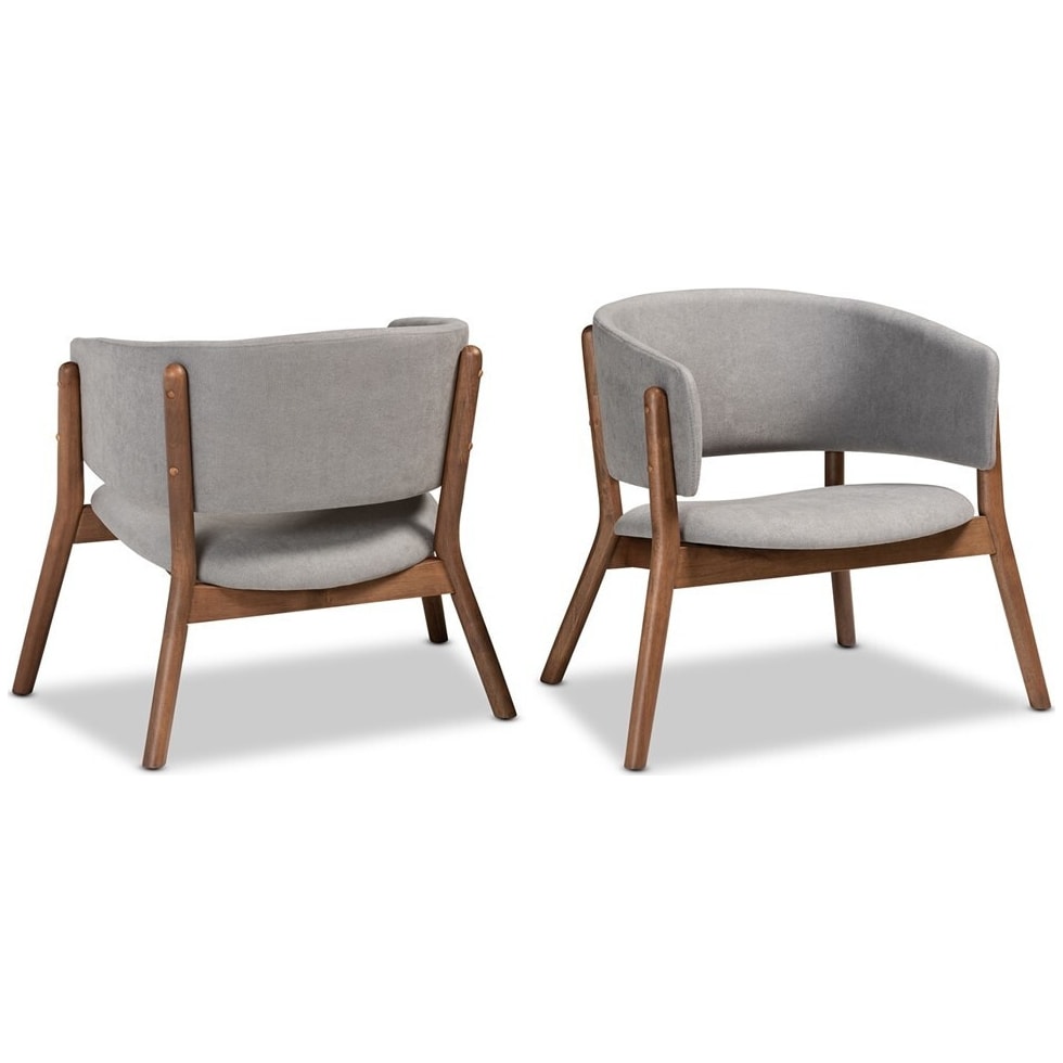 gray accent chair   
