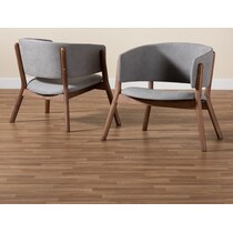 gray accent chair   