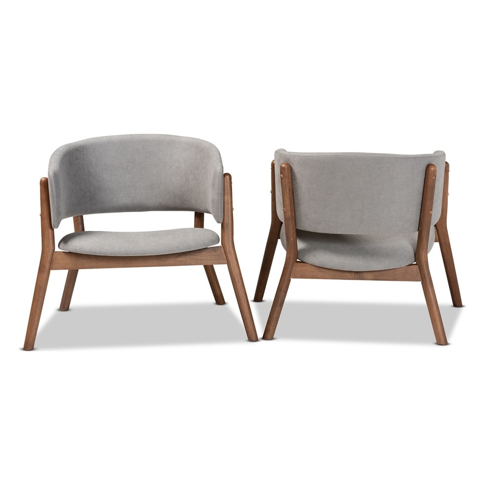 gray accent chair   