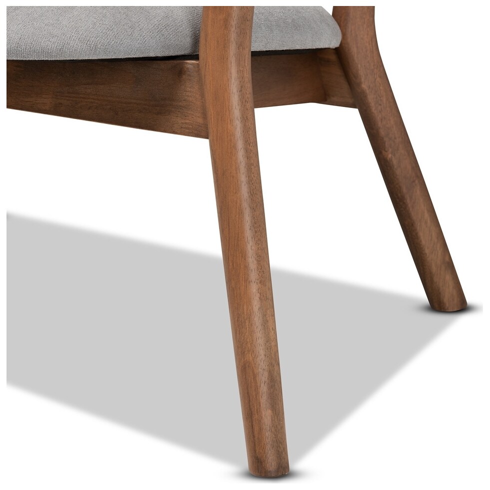 gray accent chair   