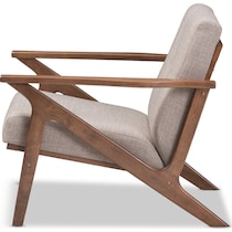 gray accent chair   