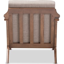 gray accent chair   