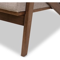 gray accent chair   