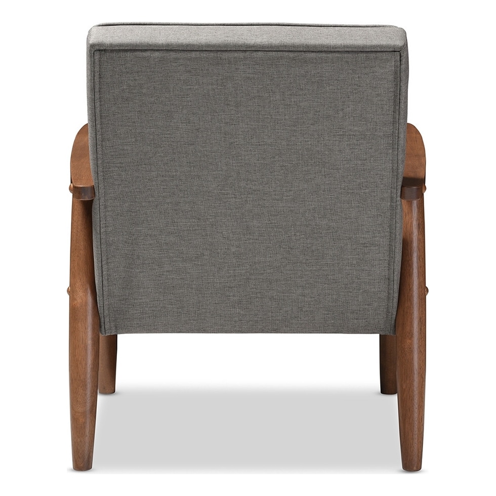 gray accent chair   